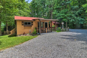 Vintage Creekside Cottage with Hot Tub and Grill!
